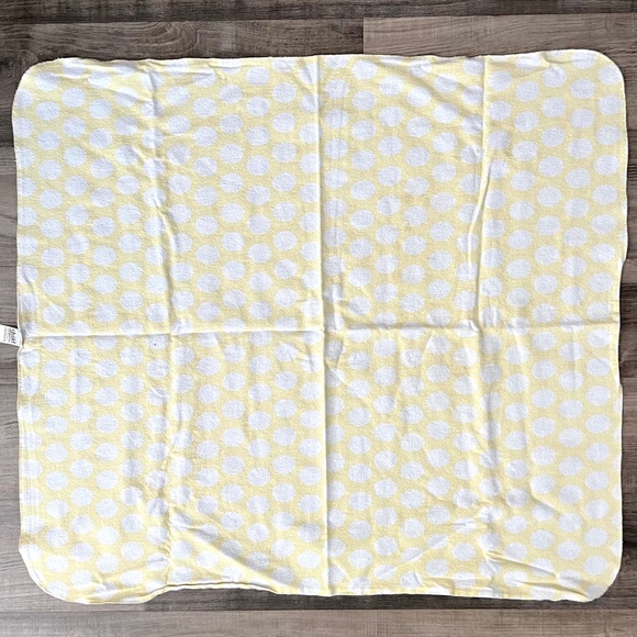 Carter's Child of Mine Baby Receiving Blankets Yellow Animals Polka Dots Flannel - Picture 3 of 13